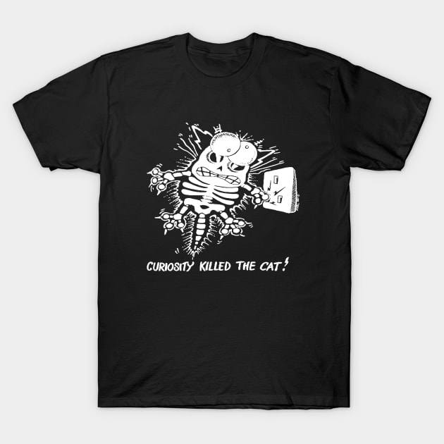 Curiosity killed the cat T-Shirt by mikadigital